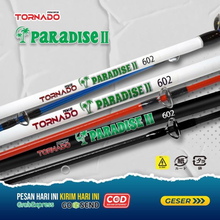 Best Seller Joran Spinning Tornado Paradise Ii Fiber Solid Terkuat