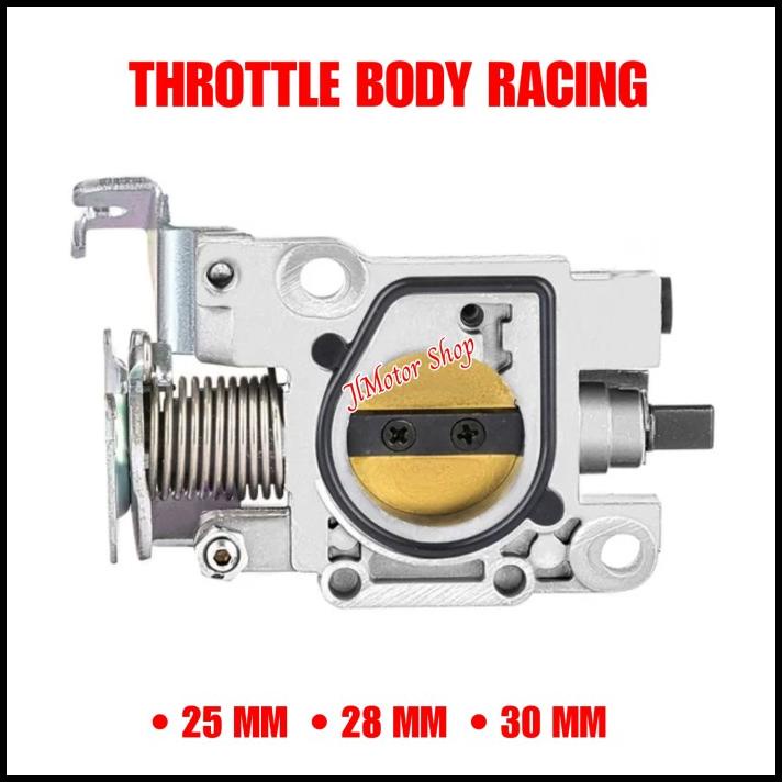 Tuas Gas Throttle Body TB Racing 25 28 30 Revo Fi Beat Fi Scoopy Dll