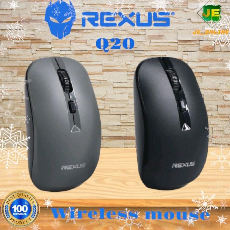 7.7 Rexus Q20 Mouse Wireless Office Silent Click/Rexus Q10 Mouse Wireless