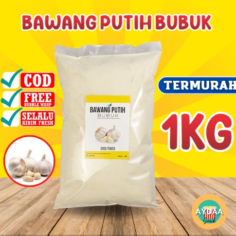 

Sangat Nyaman.. BAWANG PUTIH BUBUK 1KG KILOAN GARLIC POWDER MURNI PURE 100% 83