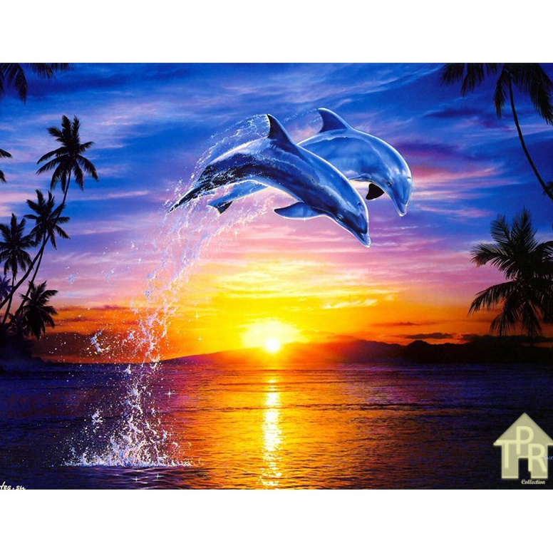 

Ready Stock.. DIY - Set Melukis / painting by number kit - ANIMAL 40x50cm. part-2 50