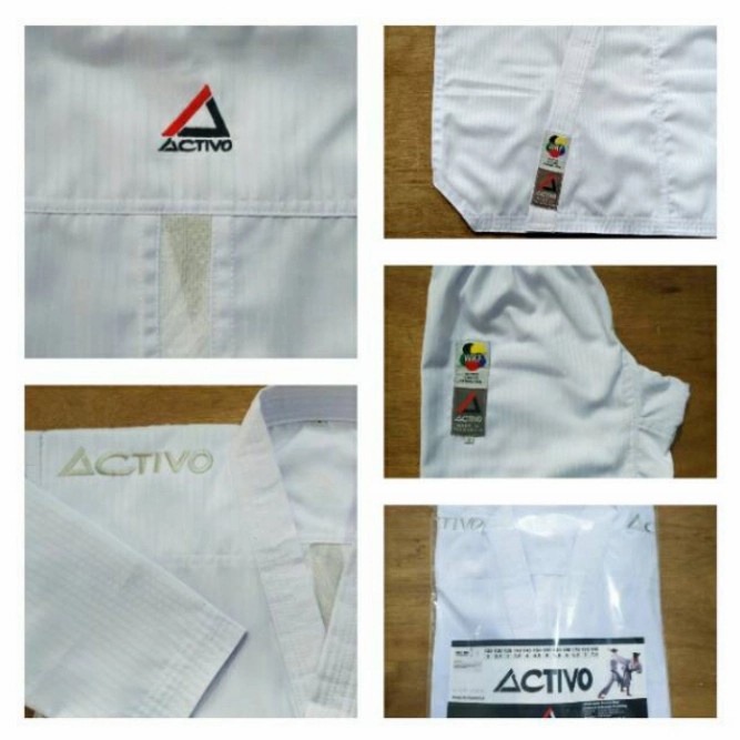 Terlaris New Model Tegi Karate Kumite Senkaido Activo