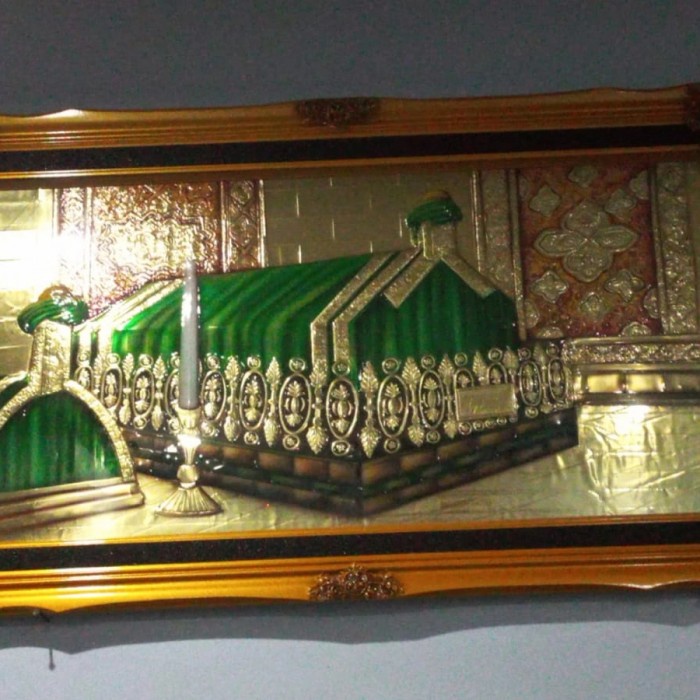 HOT SALE KALIGRAFI RELIEF MAKAM NABI MUHAMMAD SAW TERLARIS