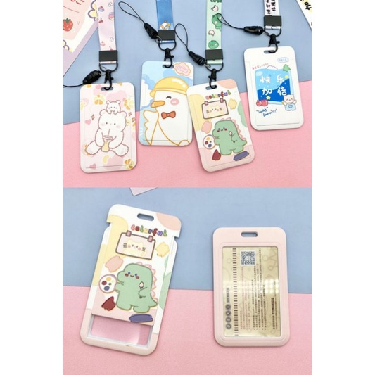 

GANTUNGAN KARTU NAMA / TANDA PENGENAL / IDENTITAS / ID CARD HOLDER /PROTEKSI HOLDER KARTU BUS/