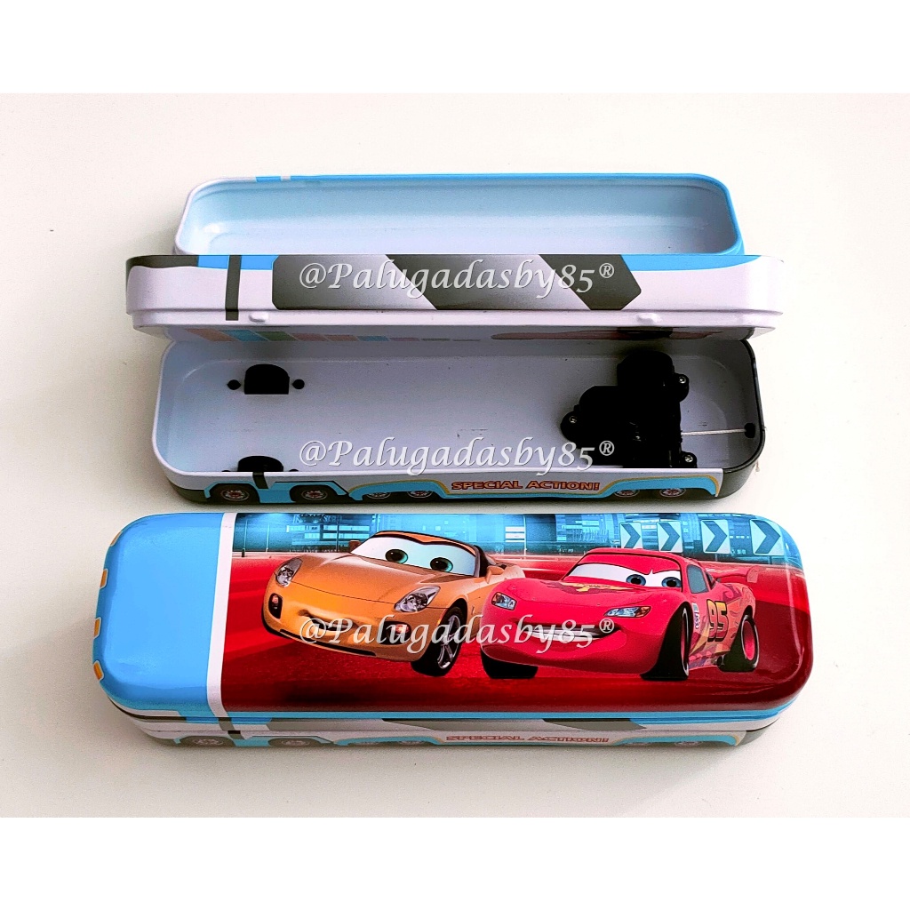 

(1 BIJI) KOTAK PENSIL KALENG BUS QZ-5911 BISA JALAN 21*6*6 CM / PENCIL CASE KALENG QZ5911 / TEMPAT