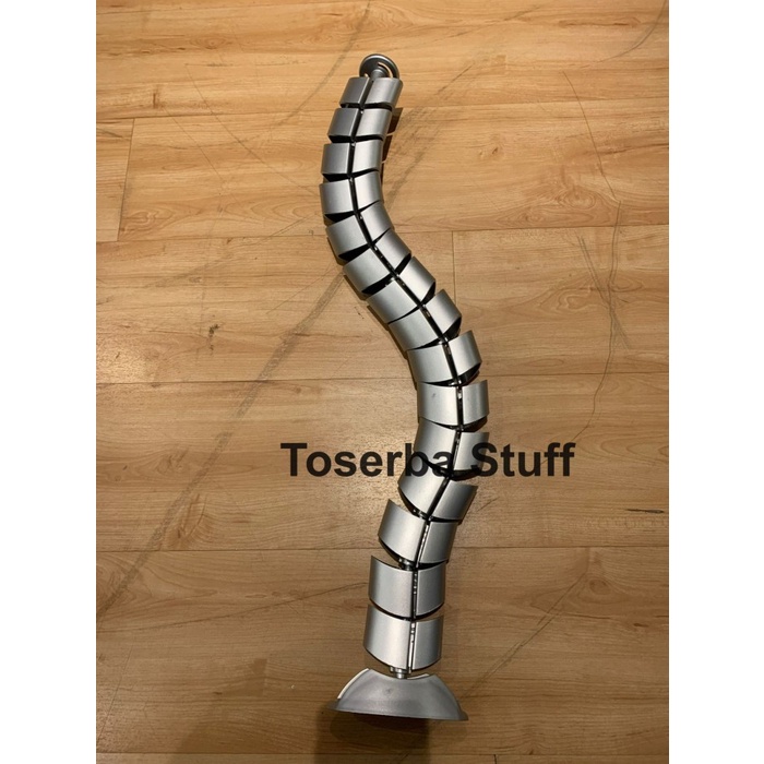 Terlaris Snake Cable Belalai Gajah Jalur Kabel Duct Spiral Meja Kerja Kantor