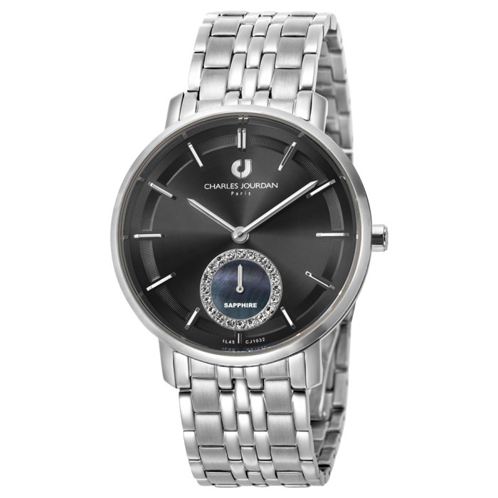 Charles Jourdan CJ1032-2332 Jam Tangan Wanita Silver