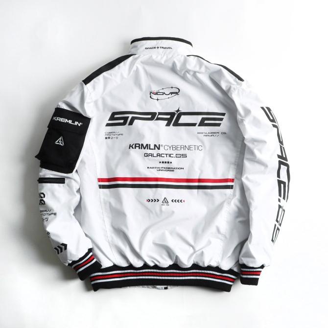 KREMLIN Bomber Jacket Space Putih - NOVA