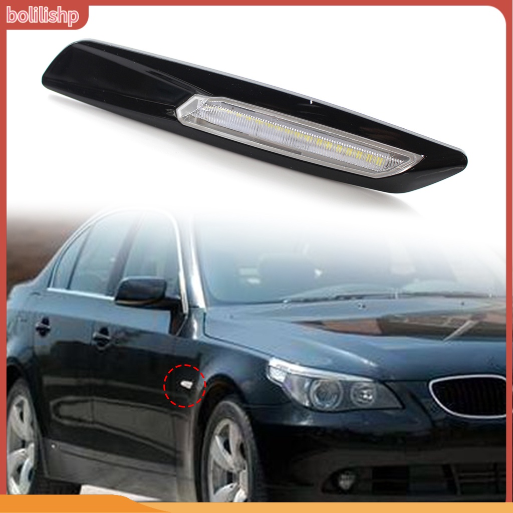 &lt;Bolilishp&gt; 2pcs Lampu Led Indikator Blinker Dinamis Super Terang Untuk Bmw 5 Series E39 E60 F10 F12 F18