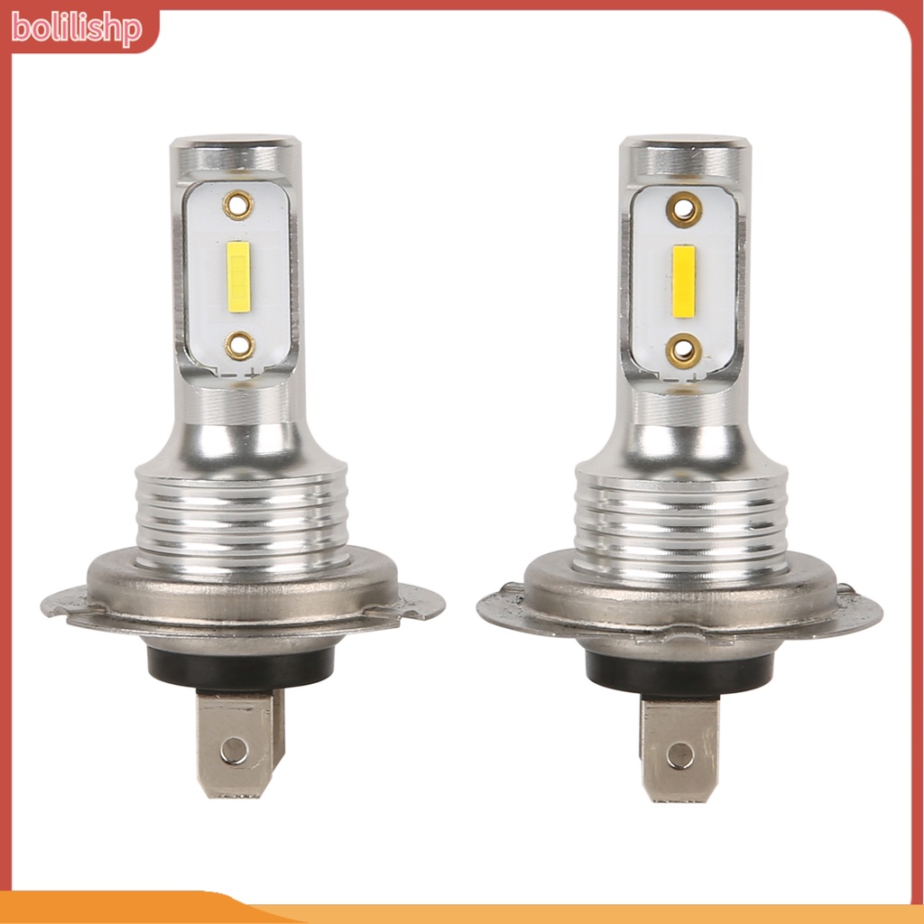 &lt;Bolilishp&gt; 2pcs Lampu Depan Led H7 30w Ip67 Anti Air Warna Putih Untuk Kendaraan