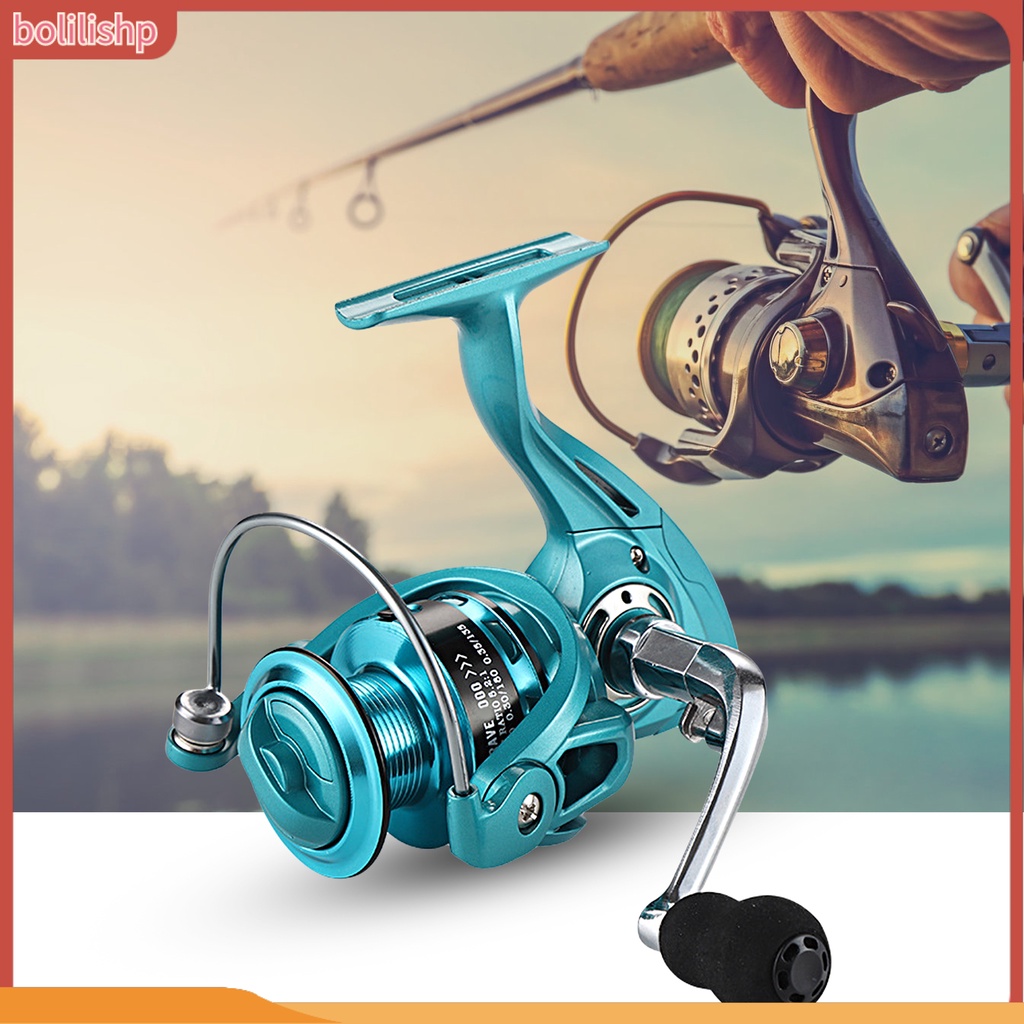 [Bolilishp] fishing Reel Kuat Dan Kokoh Collapsible Handle Transmisi Halus Rem Besar Halus Tembakan Panjang Memancing Knob Metal Kekuatan Tinggi Gulungan Berputar Untuk Memancing Di Luar Ruangan