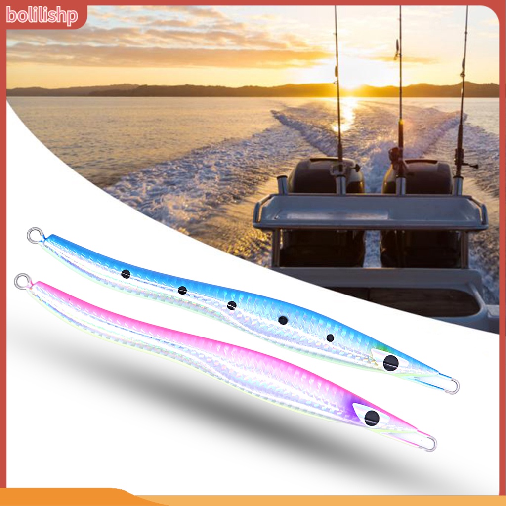 [Bolilishp] 100g/150g Umpan Pancing Reflektif Simulasi Tinggi Warna Cerah Efek Bercahaya Prop Umpan Buatan Untuk Air Laut