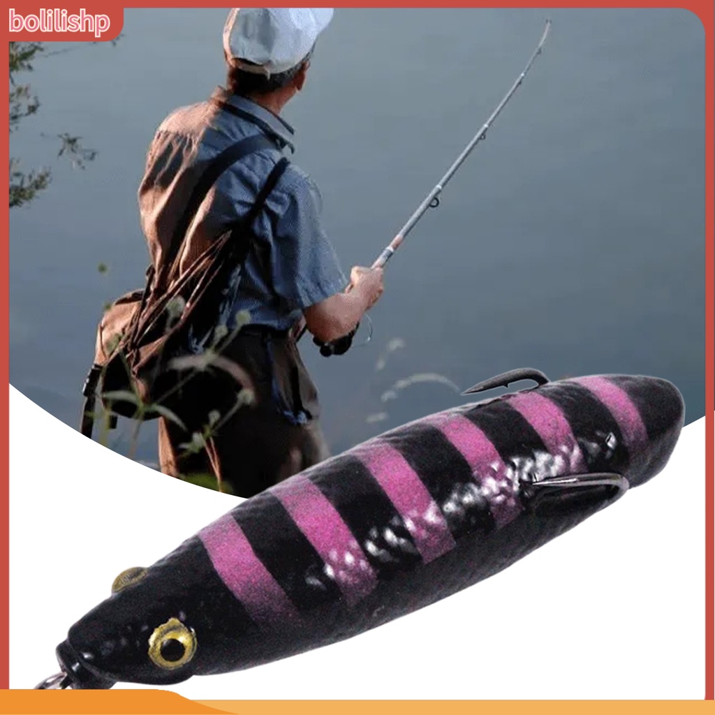 [Bolilishp] 9cm Pemikat Pancing Penampilan Realistis Kait Ganda 3D Mata Simulasi Panjang Kodok Topwater Umpan Buatan Peralatan Memancing