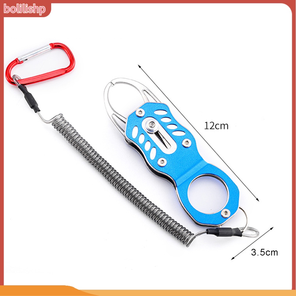 [Bolilishp] fishing Gripper Bukaan Besar Anti Karat Ringan Kekuatan Tinggi Fish Lip Gripper Untuk Angling