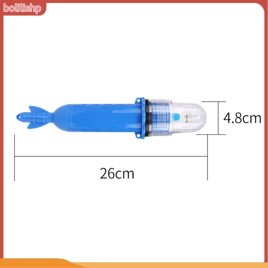 [Bolilishp] led Lampu Pancing Kedip Cahaya Otomatis-control Tahan Aus Pelampung Fishnet Light Untuk Angling