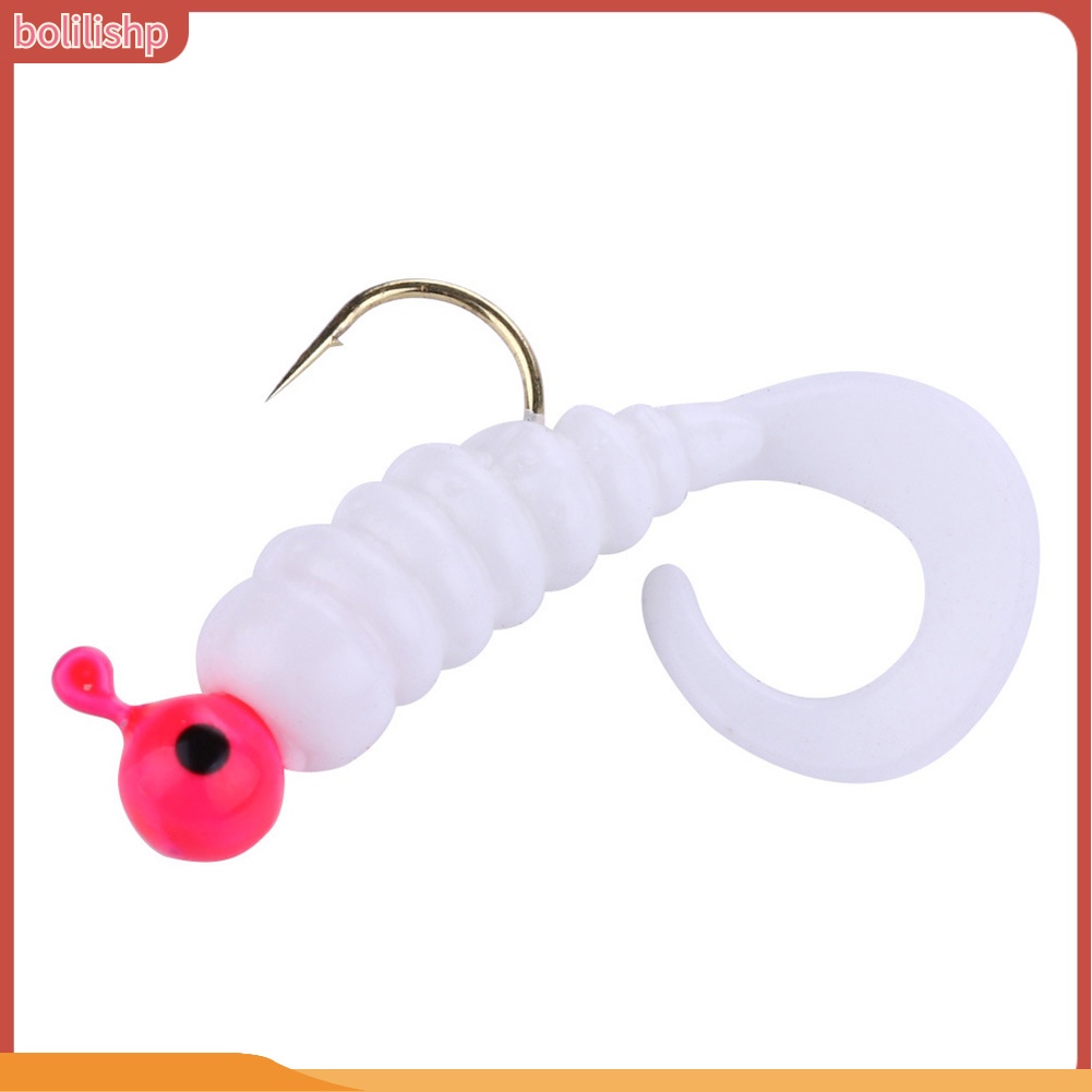&lt;Bolilishp&gt; 7pcs Umpan Pancing Buatan Bentuk Cumi-Cumi Ukuran 3.7cm 1.75g