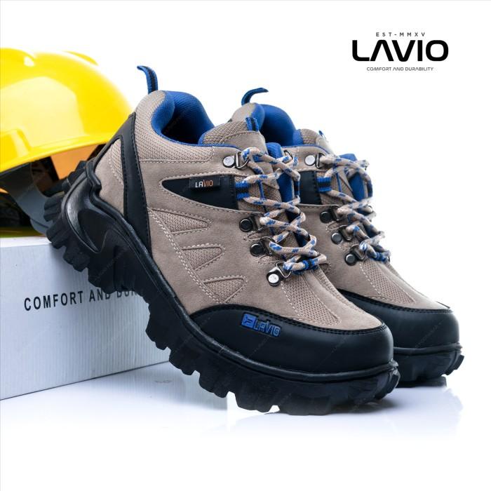 Terlaris Sepatu Safety Boots Shoes Ujung Besi Lavio Dexter Original Premium