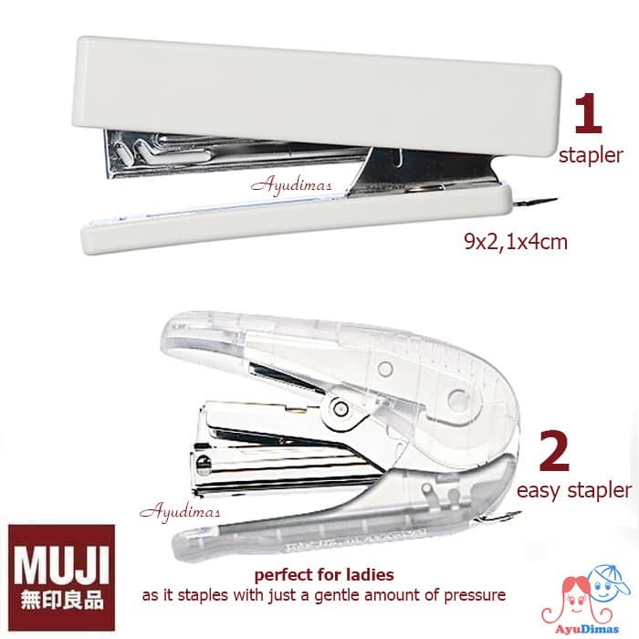 

MUJI Easy Stapler / Stapler - staples untuk wanita