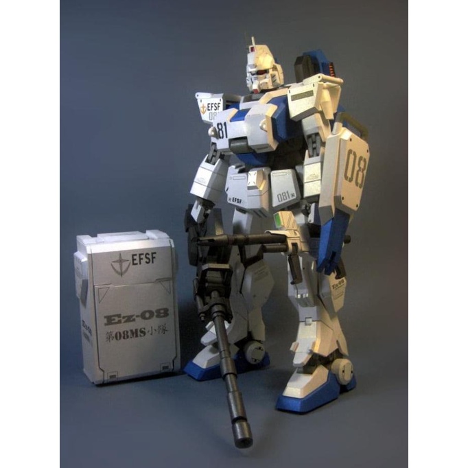 DIY Papercraft Gundam RX-79 [G]Ez-8 Gundam