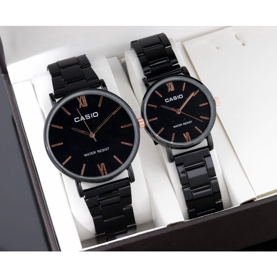 [KWA.5Jn23o] DISTRIBUTOR JAM TANGAN COUPLE CASIO RANTAI STAINLESS