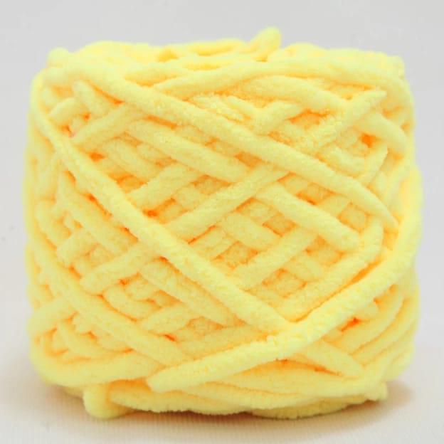 Promo ALRAFAH - BENANG RAJUT BENANG RAJUT Benang rajut CHENILLE KUNING