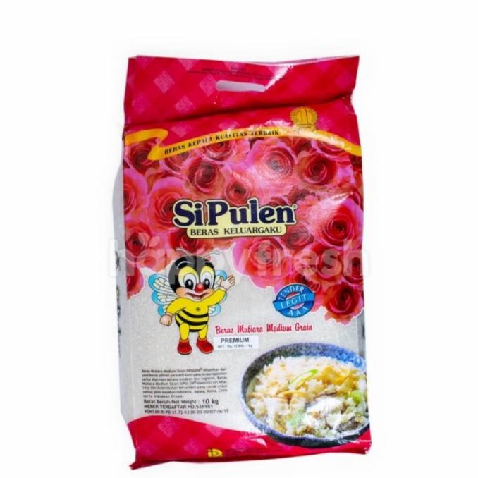 

=====] SI PULEN BERAS MUTIARA MEDIUM GRAIN 10 KG