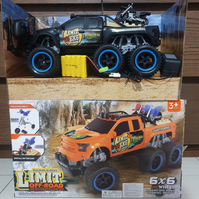 Rc Rock Crawler 6X6 6Wd Remote Control Rock Crawler 6 Roda