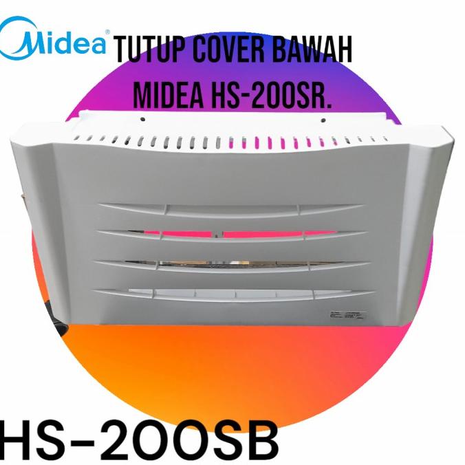 ```````] Tutup cover Showcase midea type Showcase Midea HS-200SR. origianal