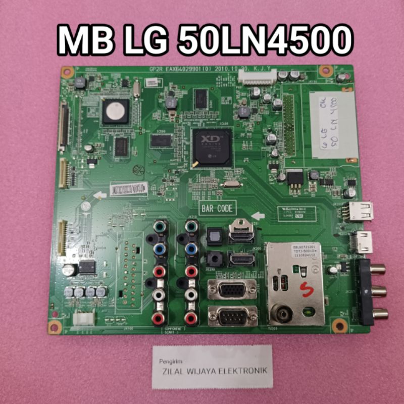 LG 50LN4500 - MB - MAINBOARD - MOTHERBOARD - MOBO - MESIN TV - MB TV LG - TV LG