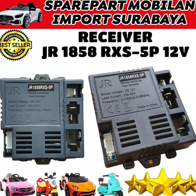 ] SPAREPART MOBIL AKI JR 1858 RXS 5P MODUL 12 VOLT JR1858RXS-5P RECEIVER