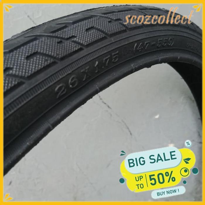 BAN LUAR SWALLOW DELI TIRE 26 X 1.75 SEPEDA FEDERAL TOURING 47-559 
