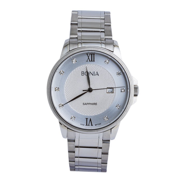 Bonia BPT220-1313 Jam Tangan Pria Stainless Steel Silver