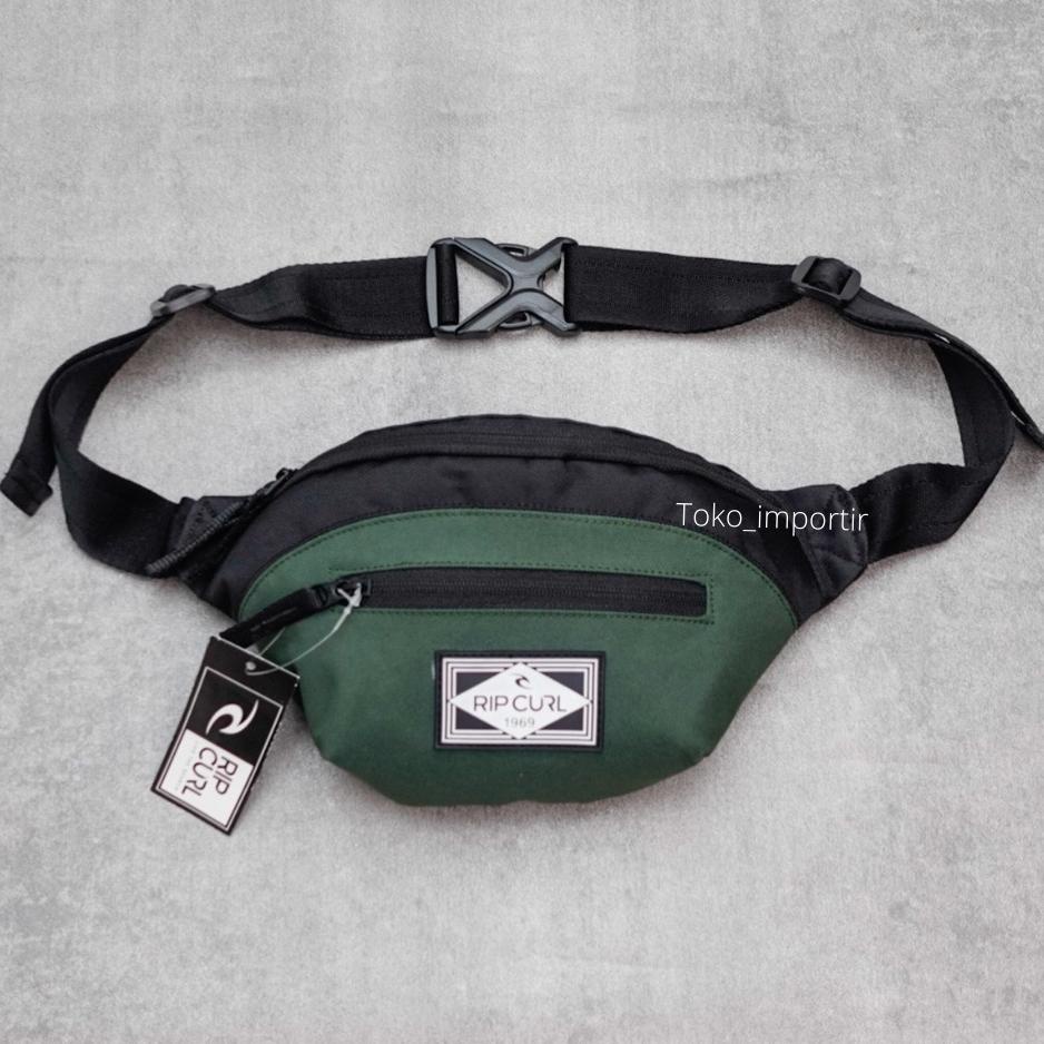 Terbaru Waistbag Ripcurl Mirror Original Tas Pinggang Pria Kualitas Import Full Tag
