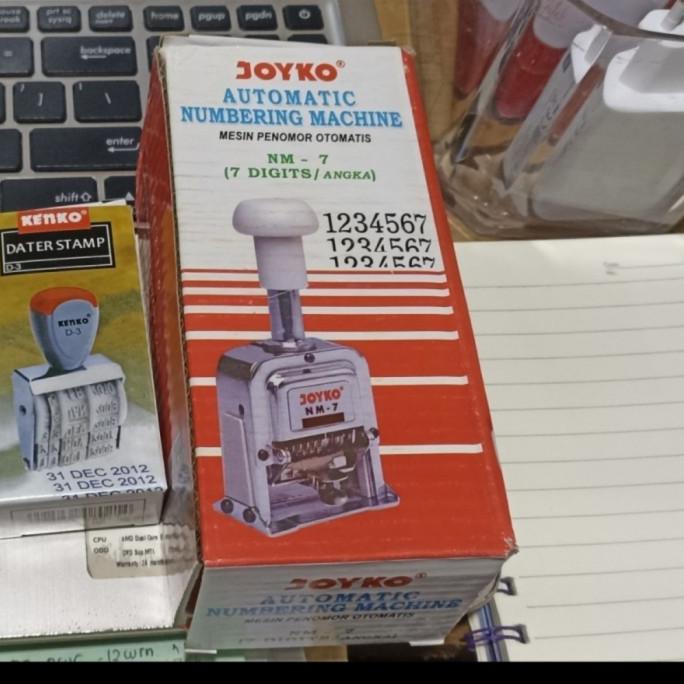 

JOYKO Automatic Numbering Machine Cap Nomor Stampel NM 7 (7 Digit) uru01