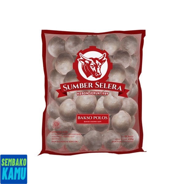 

Sumber Selera Bakso Polos 50 pcs