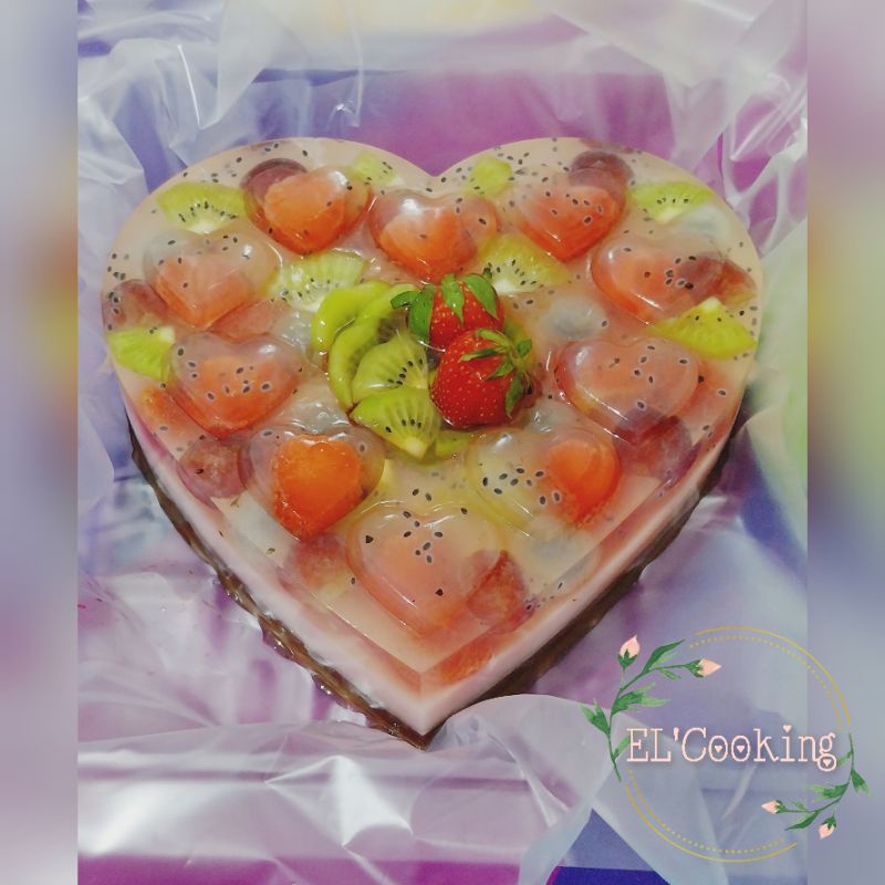 

Puding Ulang Tahun Bentuk Love Loyang 22cm