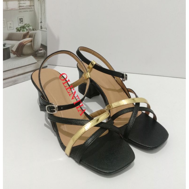 Sandal Heels Wanita hak 5cm LP 01