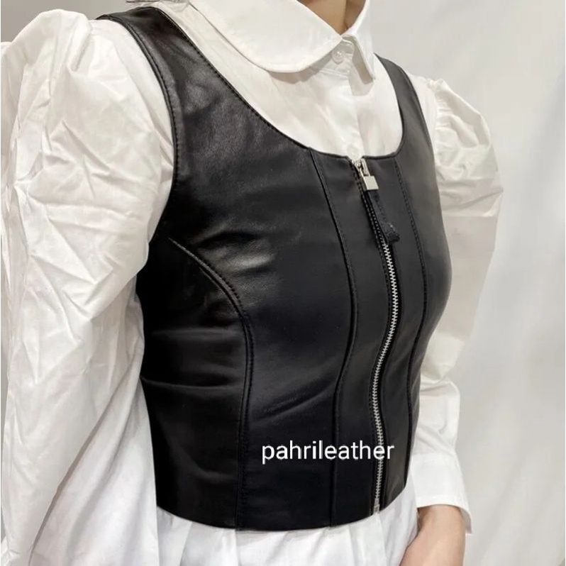 Rompi wanita/Vest wanita/rompi kulit wanita