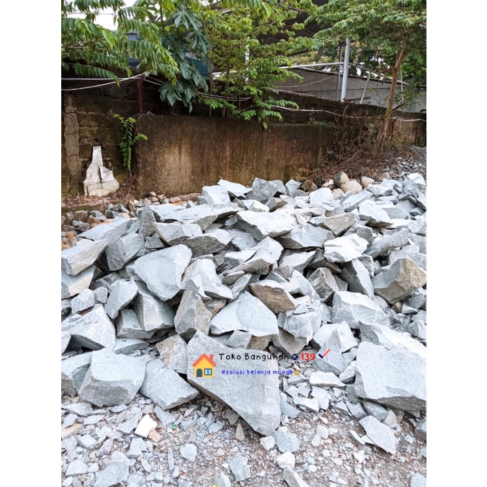 Batu Belah Pondasi