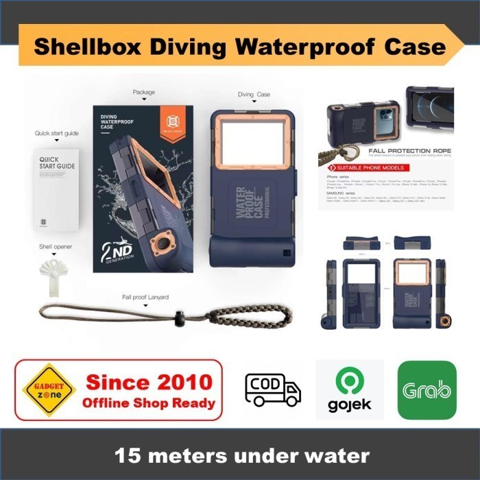 Best Seller Diving Waterproof Iphone Case 13 / 13 Mini / 13 Pro / 13 Promax Casing