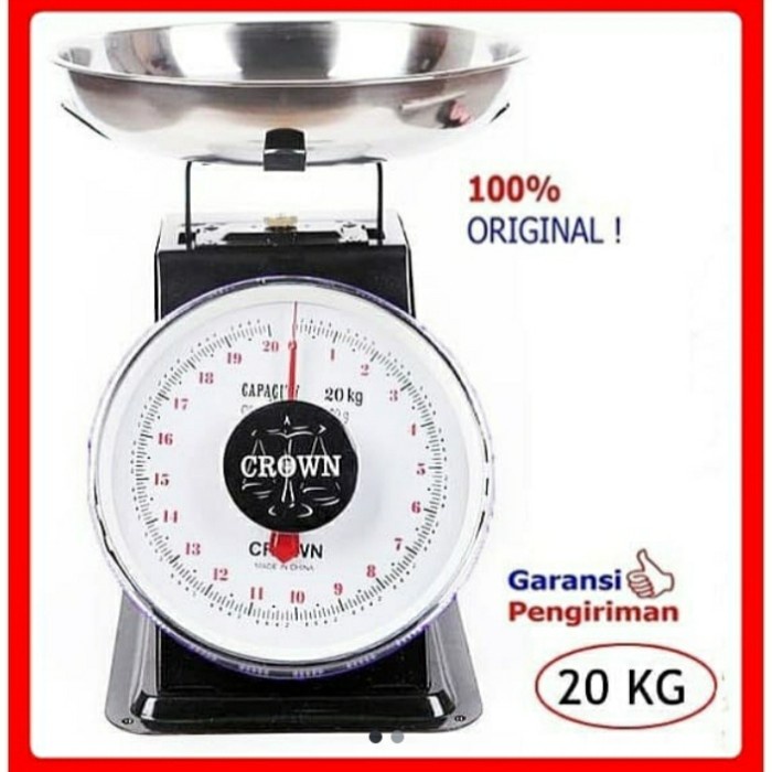 timbangan 20 kg Crown