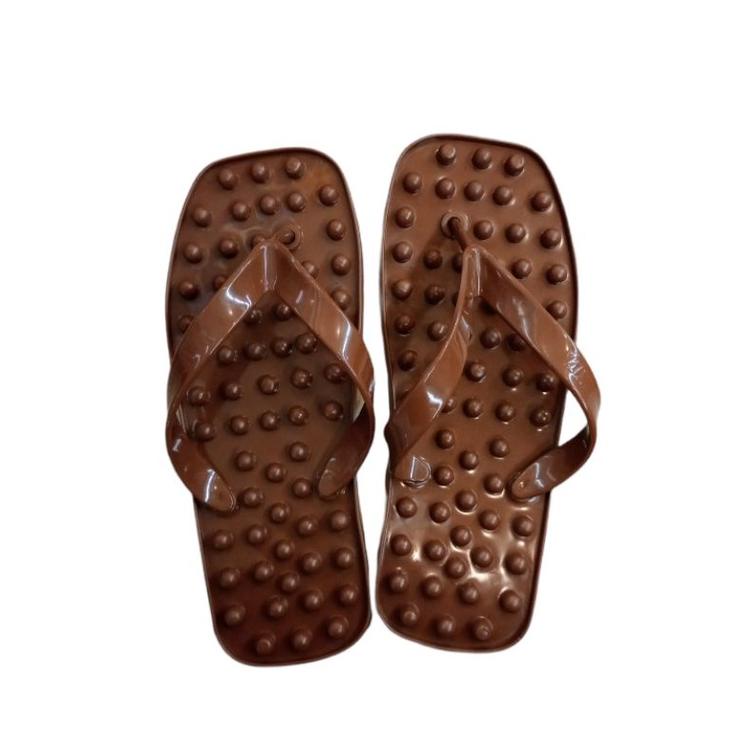 SANDAL REFLEKSI AKUPUNTUR REMATIK NIKITA MODEL DURI BESAR PLASTIK
