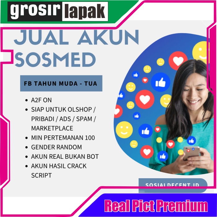 LAPAK BERGARANSI PROMO AKUN SOSIAL MEDIA EFBE BEST SELLER TERMURAH