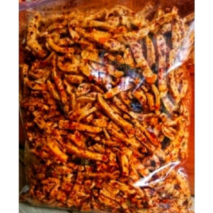 

➯v0 Dijual Murah★ Baso Goreng/Basreng Stik 1kg/Pedas Daun Jeruk V93 ➺