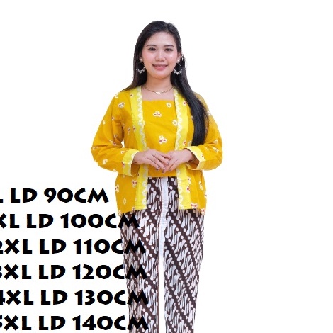 Terbaru 12.12 Kebaya Kutubaru Jumputan Jumbo 
