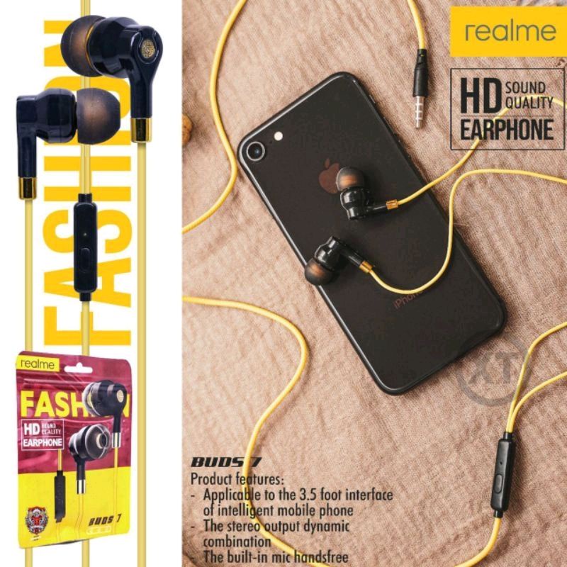 HF Headset Listen Realme BUDS 7