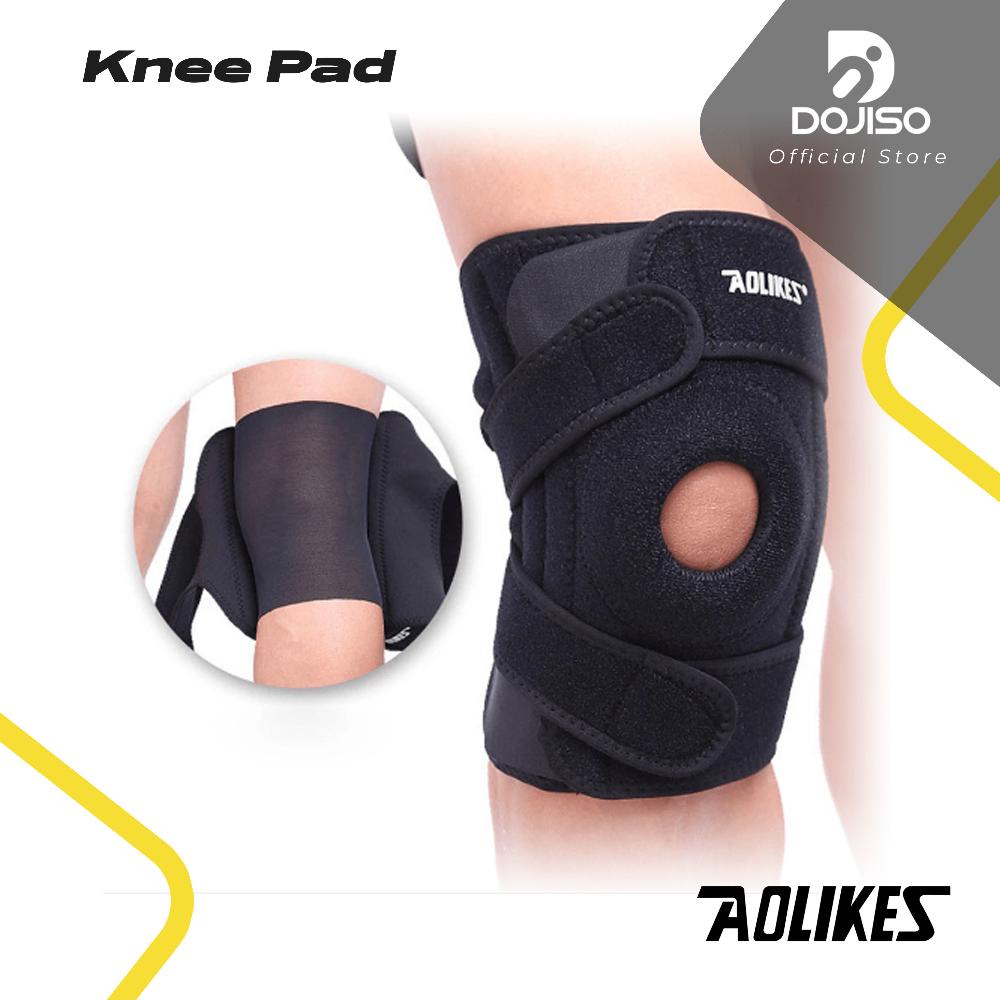 Sale 6.6 Kneepad Decker Lutut Aolikes 7913 Support Brace Pelindung Kaki Cedera Olahraga Kesehatan