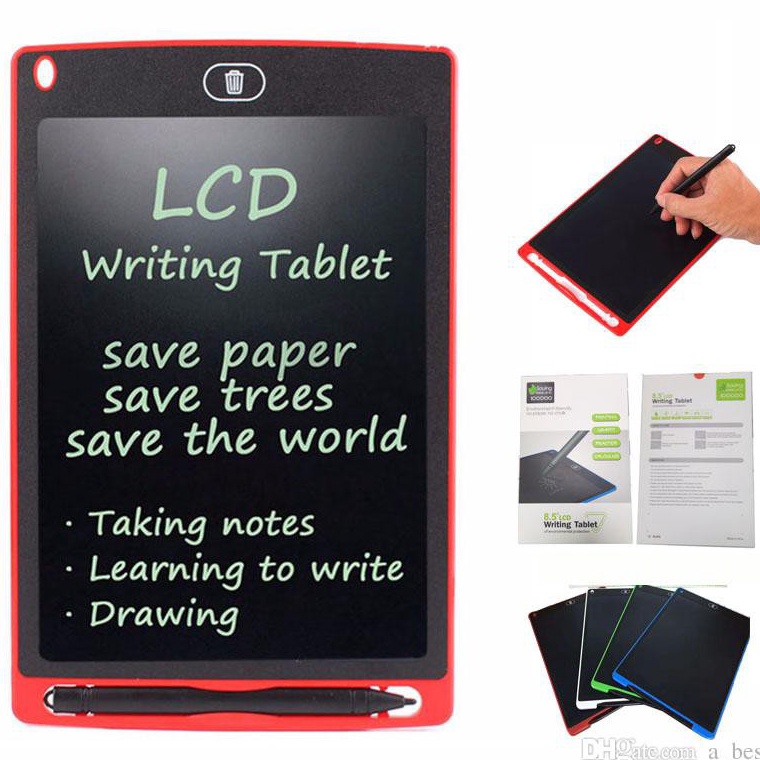 

[PRODUK KW8QK61] LCD writing tablet 8.5" for children papan tulis anak ➻Ready