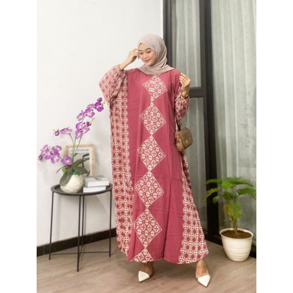gamis kaftan wanita kekinian baju batik halus pekalongan baju gamis kaftan modern baju gamis viral g