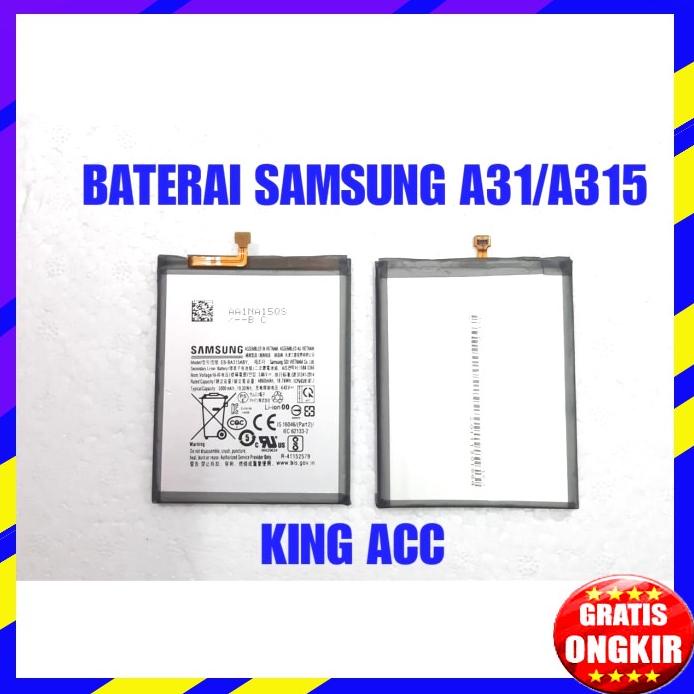 Acc Hp Baterai Samsung Galaxy A31 2020 Original